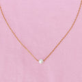 Dainty Single Pearl Necklace